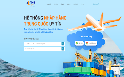 CÔNG CỤ ĐẶT HÀNG MHG LOGISTICS