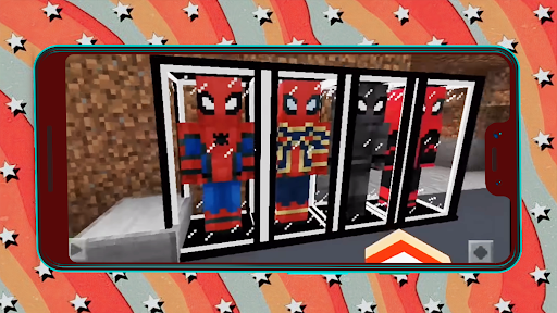 Screenshot Spider-Man Game Minecraft Mod