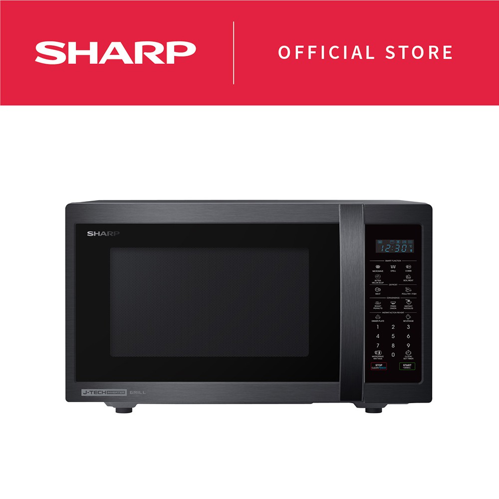 This microwave oven has a J-tech inverter, auto menus and a large capacity. Sharp Microwave Oven - Shop Journey