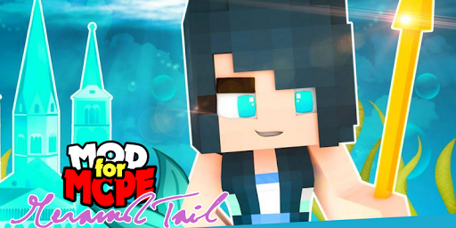 MCPE Mermaid and Tail MOD - v1