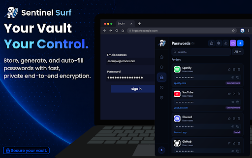 SentinelSurf screenshot 2