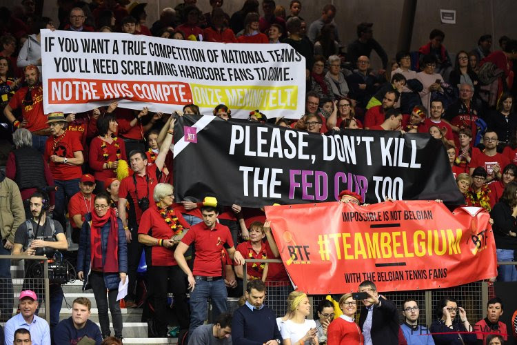 Fed Cup-fans blijven duidelijke boodschap hardnekkig weergeven: "Onze mening telt!"