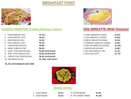 Breakfast Point menu 1