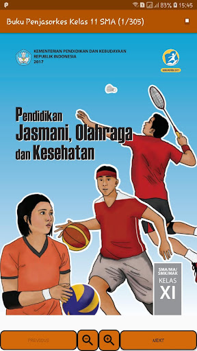 Buku Penjasorkes Kelas 11 SMA Kurikulum 2013