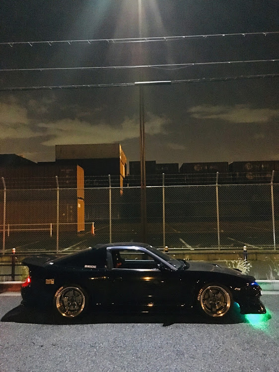 180SXのドライブ・ぼっち撮影・夜間撮影・難しい・マイカープロフ追加しましたに関するカスタム事例の投稿画像4枚目