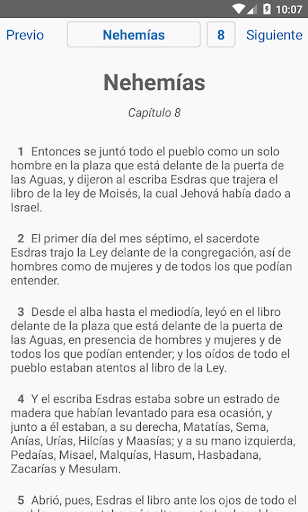 Screenshot La Santa Biblia