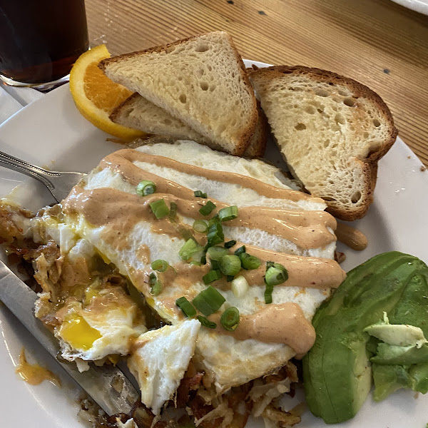 Jalapeño Hash with GF Toast