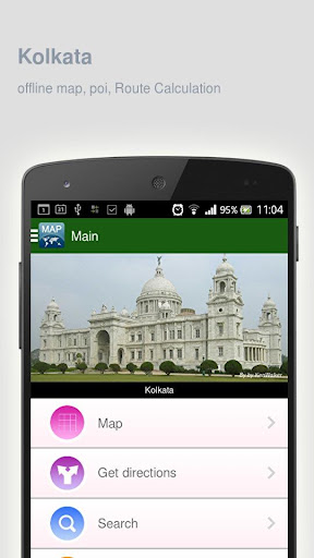 Kolkata Map offline