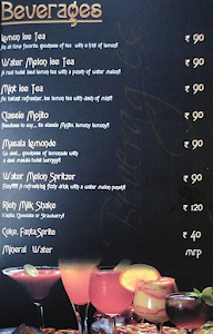 Just Pizza menu 1