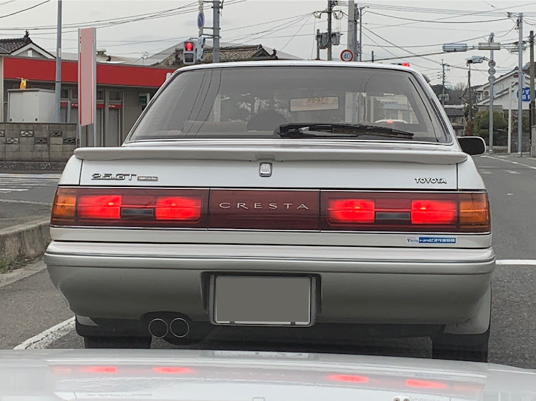 チェイサーのJZX 81クレスタ・w126 560SEL・河川敷にてに関するカスタム事例の投稿画像7枚目