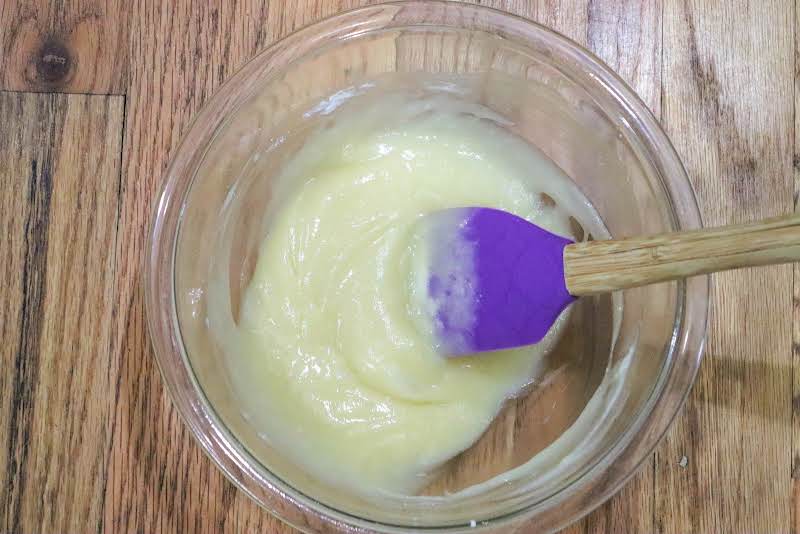 Prepared Glaze In A Bowl.