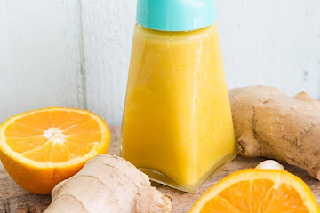 Homemade Ginger Sesame Citrus Salad Dressing