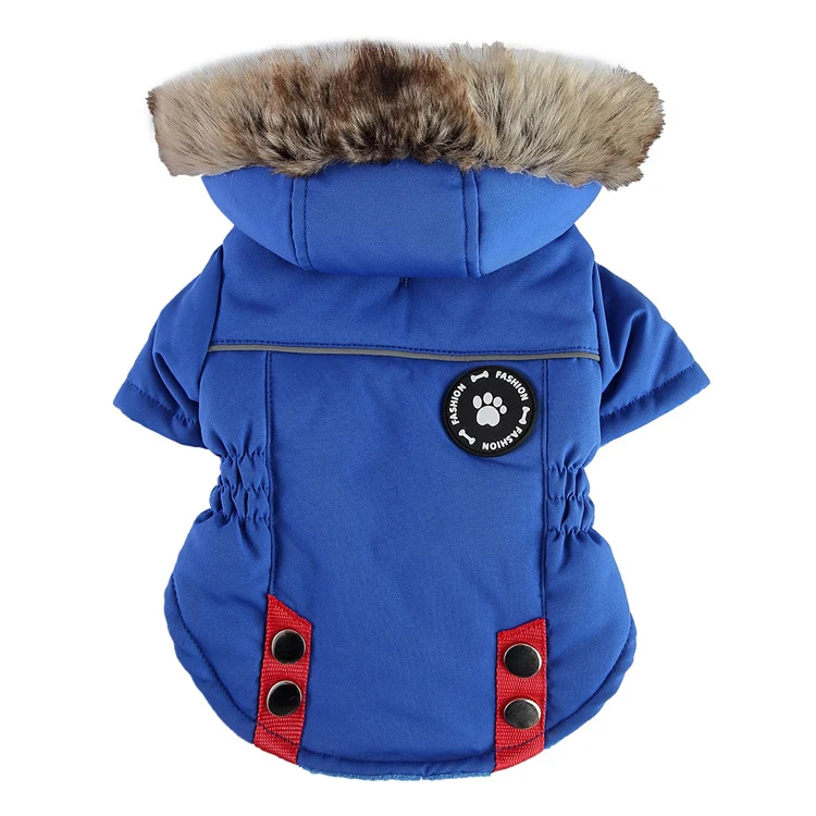 Katoenen borst-rug ritsjas voor honden, biedt comfort en bescherming, perfect voor wandelingen en buitenactiviteiten.