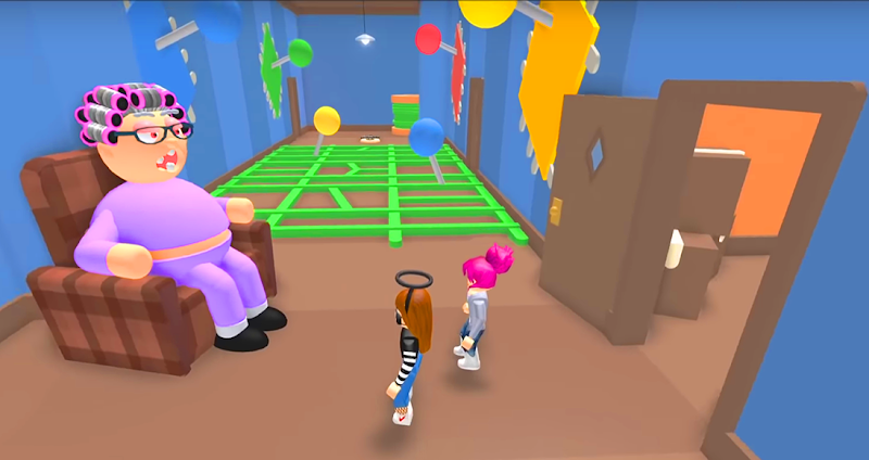 Download Escape Grandpa And Grandma Roblox S House Mod Apk Latest Version 1 0 For Android Devices - cookie swirl c roblox obby escape grandpa