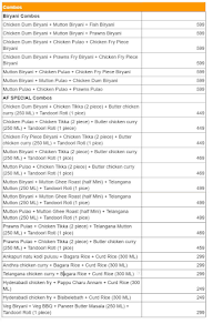 Authentic Flavours menu 7