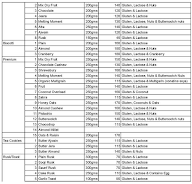 Bake Hut menu 3