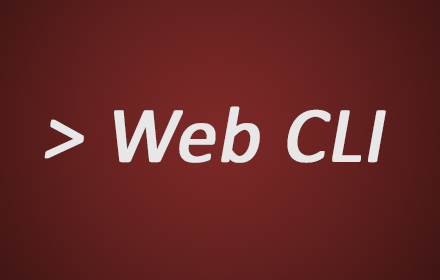 Web CLI Preview image 0