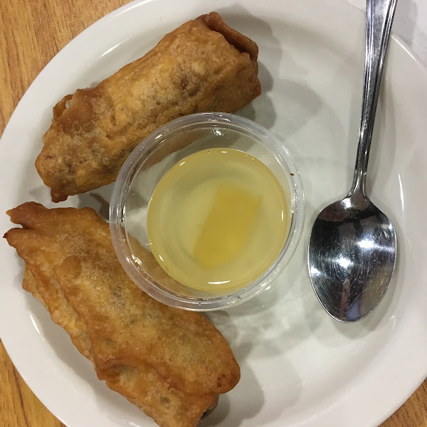 Pork spring rolls