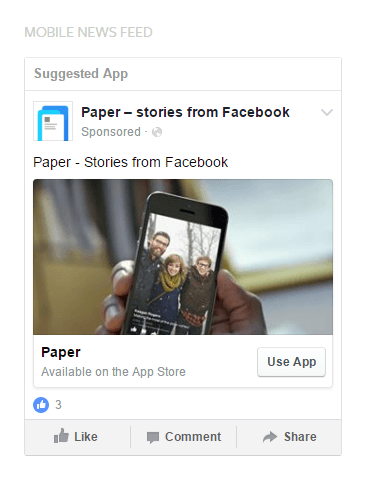 Types of Facebook Ads App Engagement Mobile