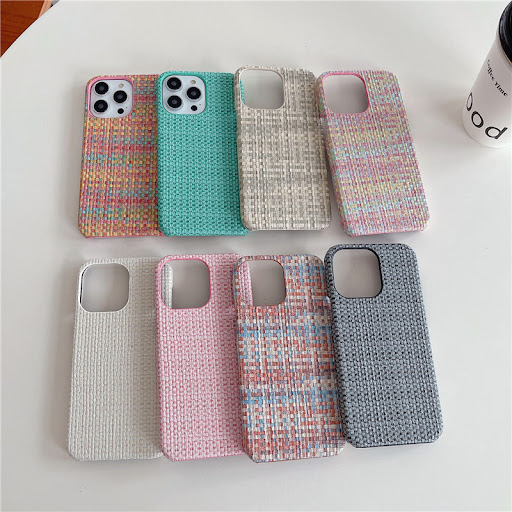 Title 8, Woven pattern autumn and winter solid color dro...