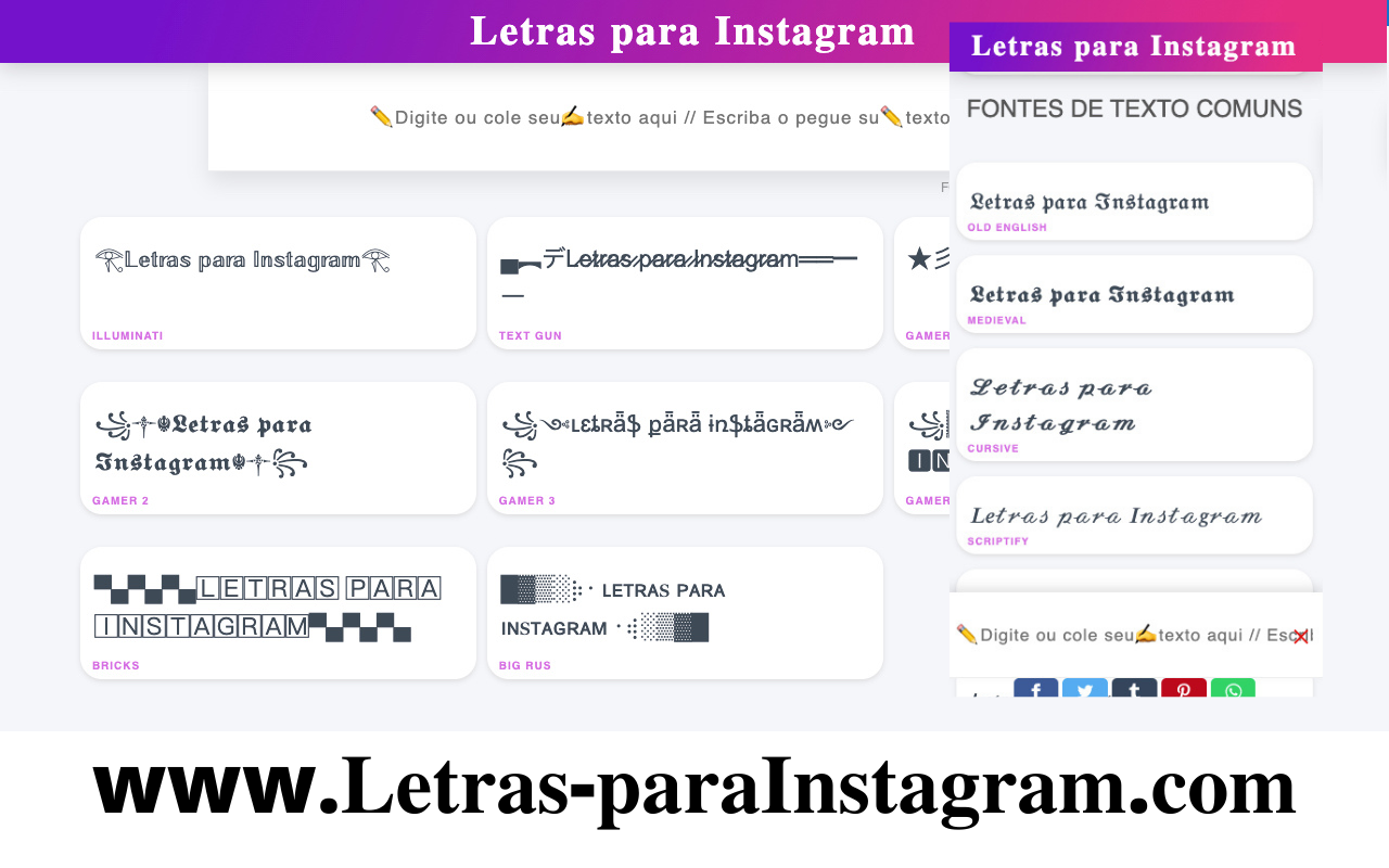 ▷Letras para instagram⚡(☉̃ₒ☉)(Copia y Pega)? Preview image 3