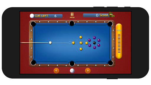 Screenshot Pool Table Game