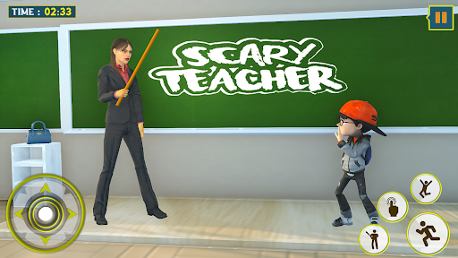 Screenshot Scare Scary Evil Teacher Prank
