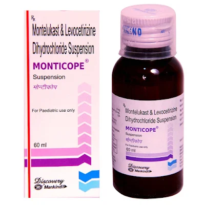 Monticope Syrup 4mg/5ml/2.5mg/5ml 60ml