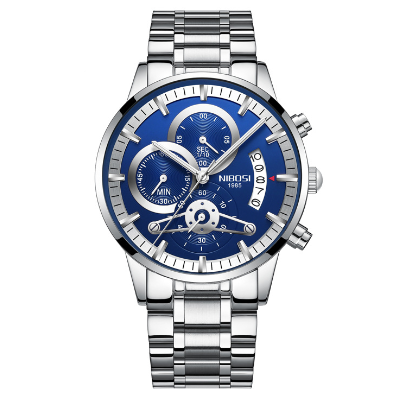 Title 4, Solid steel belt mens watch. Experience timele...