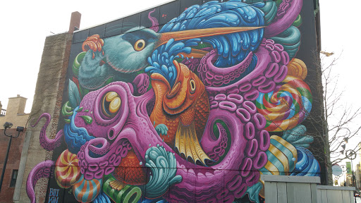 Freak Lunchbox HQ Mural