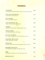 Amelie's menu 1