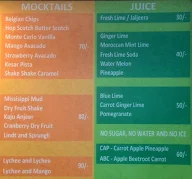 Lassi Shop menu 3