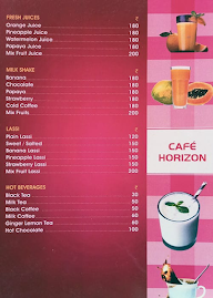 Home Slice Cafe menu 1