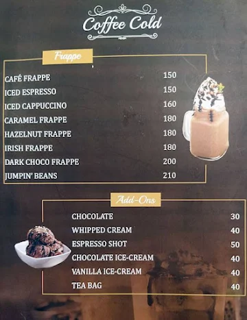 Hy:gge Cafe menu 