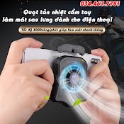 Quạt Tản Nhiệt Gaming Làm Mát Dành Cho Điện Thoại - Model P9