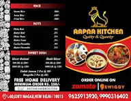 Aapna Kitchen menu 1