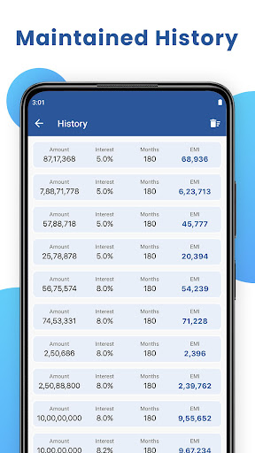 Screenshot LoanAid - Loan EMI Calculator