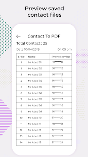 PhoneBook Backup: Contact to PDF, Text, VCF(圖4)-速報App