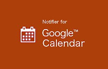 Notifier for Google™ Calendar small promo image