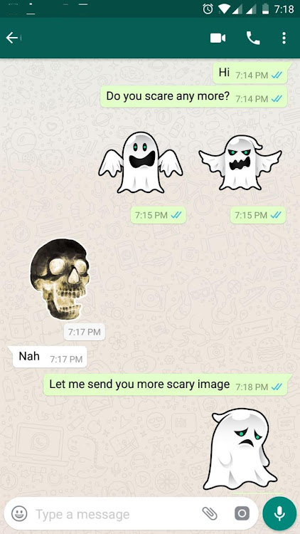 Ghost Stickers for Whatsapp - 1.0 - (Android)