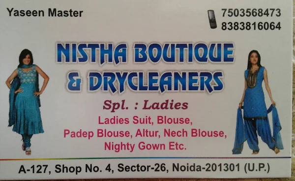 Nistha Boutique & Drycleaners photo 