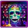 Graffiti Colorful Skull Keyboa icon