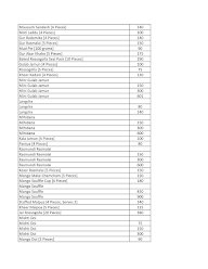 Balaram Mullick & Radharaman Mullick Sweets menu 2