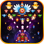 Cover Image of Tải xuống Chicken Shooter : Space Attack 2.5 APK