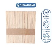 Set 10 Que Đè Lưỡi Gỗ Wax Lông Gigahome Dùng 1 Lần 1000