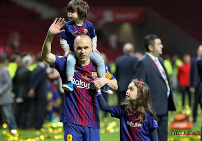 Het beeld van de week: afscheidnemende Iniesta in tranen na winst in de Copa del Rey