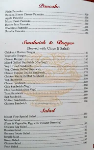 Mount View's Noodles menu 1