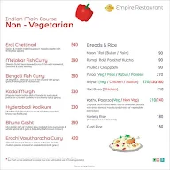 The Empire menu 4