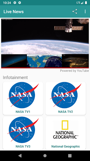 Live News Channels✔️ DD News, India Today, NASA TV