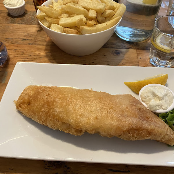 Gluten-Free Fish & Chips at Hobson's Fish & Chips